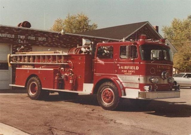 FWD pumper Fire Truck in color